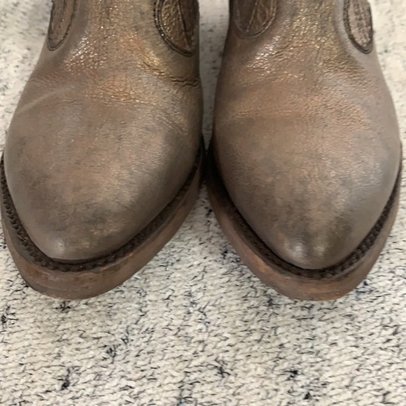 Frye metallic booties ❤️ - Picture 2 of 4